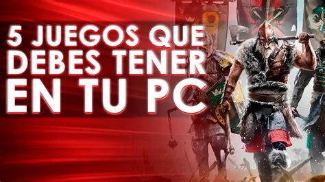 We did not find results for: Top 5: Mejores juegos para PC - 2017 - YouTube