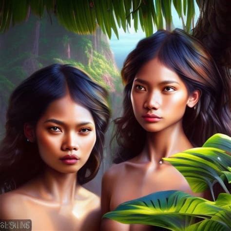 Filipina Twins Ai Generated Artwork Nightcafe Creator