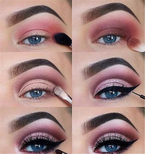 Easy Eye Makeup Tutorial For Beginners Step By Step Ideas Eyebrow