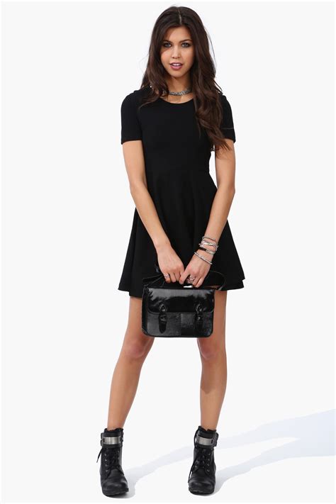 Necessary Clothing Fashion Black Tee Dress Cute Black Dress