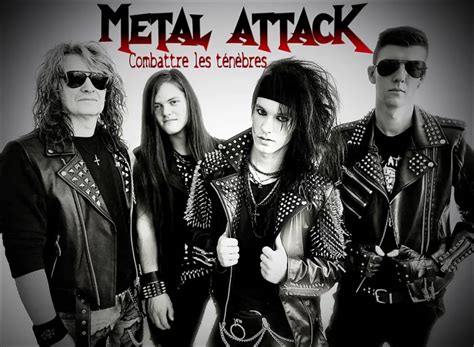 Saos Musique Le Groupe Metal Attack De Pontivy Du Heavy Metal à La