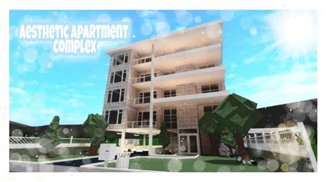 Bloxburg Aesthetic Apartment Complex Exterior Only My Xxx Hot Girl