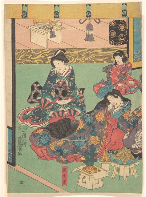 Utagawa Kunisada Print Japan Edo Period 16151868 The