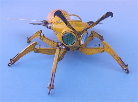 Steampunk Flying Machine— Hornethopter By Ward Shrake · Puttyandpaint