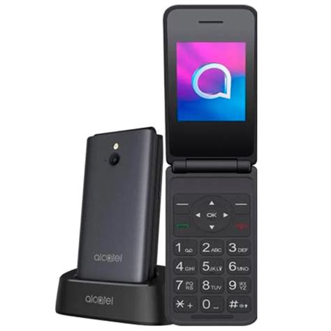 Alcatel 3082x 4g Grey 24 Single Sim Cell Phone