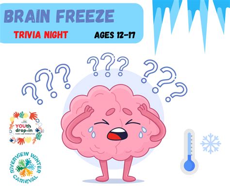 Brain Freeze Youth Trivia Night Town Of Riverview New Brunswick