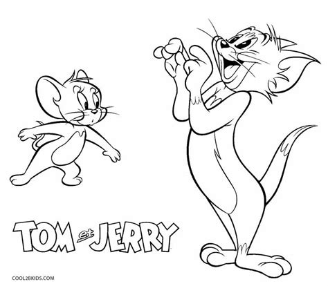 Tom N Jerry Coloring Pages Coloring Pages
