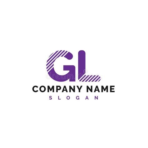 Letter Gl Simple Logo Icon Design Vector Stock Vector Illustration
