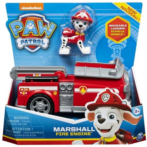 Nickelodeon Toys Paw Patrol Marshalls Fire Engine Vehicle With