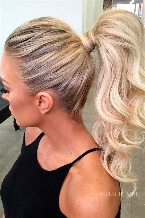 A High Ponytail Hairstyles Trend With Images High