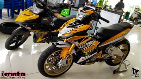 *image is for illustration purpose only, it may differ from real product or differ version. Yamaha Y15ZR fully custom & modified with R6 components ...