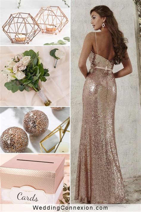 Rose Gold Wedding Theme Ideas Elegant Wedding Ideas