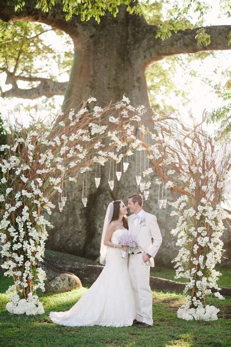 26 Floral Arches That Will Make You Say I Do White Wedding Arch