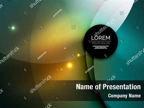 Overlapping Circles Powerpoint Background Powerpoint Template