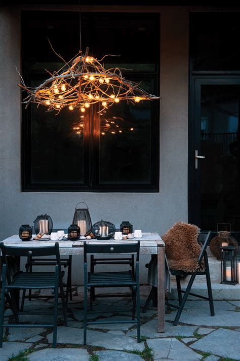 Diy Chandelier A Rustic Chic Light With Branches Chatelaine