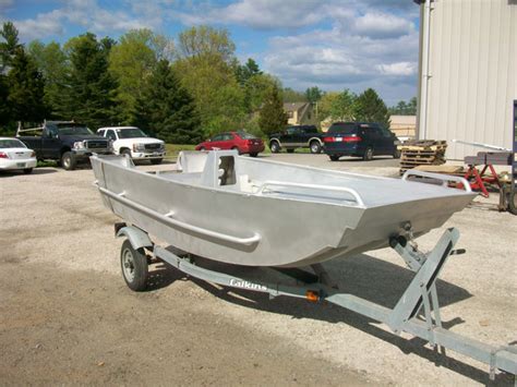 12 Welded Aluminum Jon Boat Garvey Design Kit Response Marine