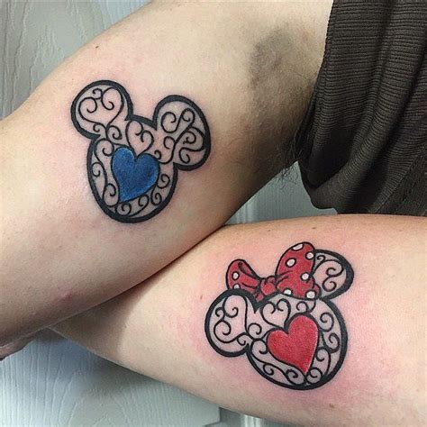 80 Disney Couple Tattoos That Prove Fairy Tales Are Real Disney