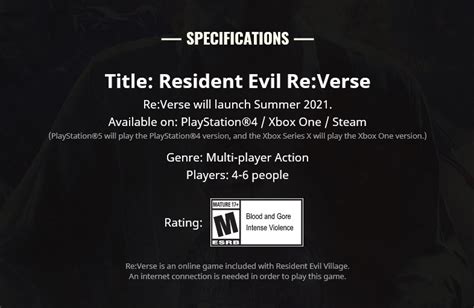 Resident Evil Reverse Has Been Delayed To Summer 2021