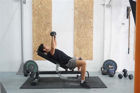 Incline Bench Press Dumbbell How To Instructions Proper Exercise