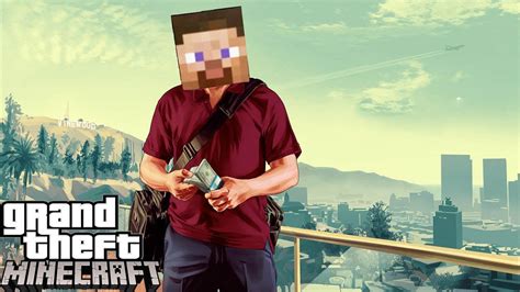 Grand Theft Minecraft V Youtube