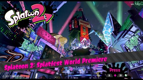 splatoon 2 splatfest world premiere youtube