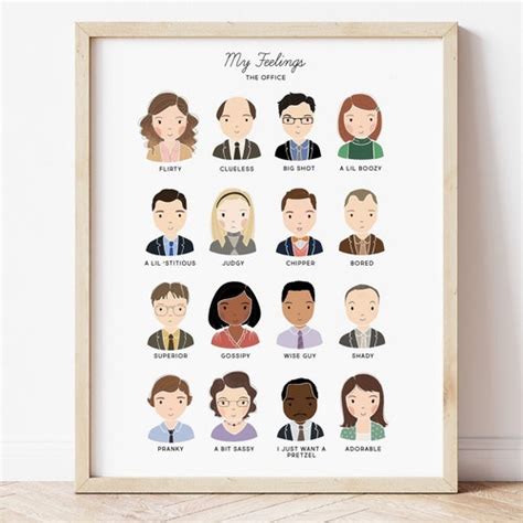 The Office Tv Show Poster Dunder Mifflin Minimalist Poster Etsy