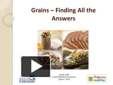 Ppt Grains Powerpoint Presentation Free To Download Id C Ab Nmiwo