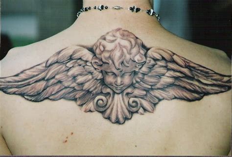 51 Precious Baby Angel Tattoo Designs For Mom And Dad Picsmine