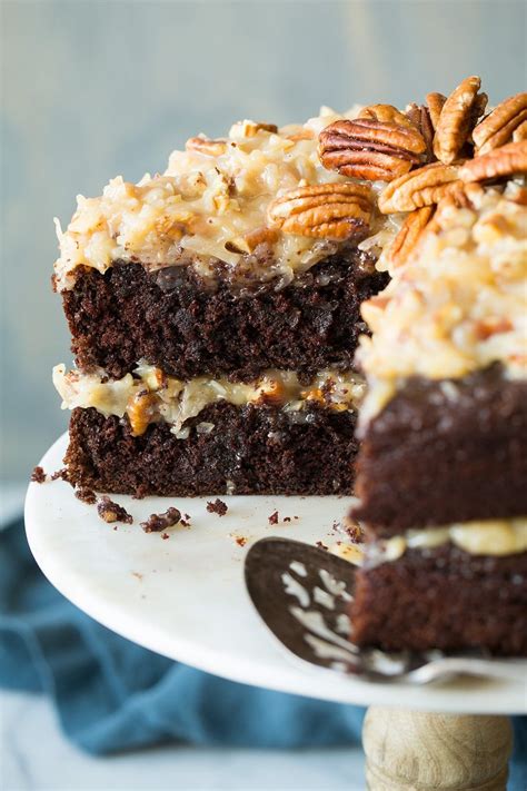 Combine wet ingredients (eggs, buttermilk, oil and vanilla). The BEST German Chocolate Cake - Cooking Classy