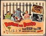 Bedtime for Bonzo (1951) | Movie poster | Tags: Ronald Reagan, Diana ...