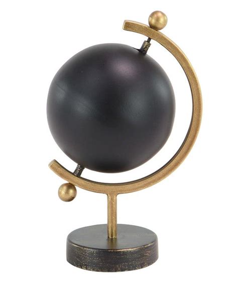 Contemporary Globe Black Globe Globe Decor Decmode