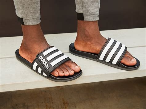 Adidas Adilette Comfort Slide Sandal Mens Dsw