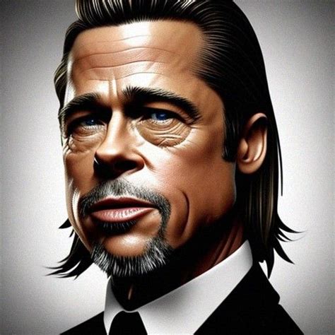 Brad Pitt Celebrity Caricatures Brad Pitt Caricature