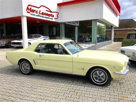 Classic 1966 Ford Mustang Springtime Yellow For Sale Dyler