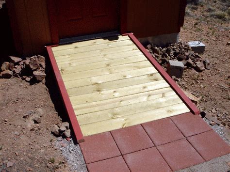 Build A Wooden Ramp For A Shed Cheapest Build A Wooden Ramp