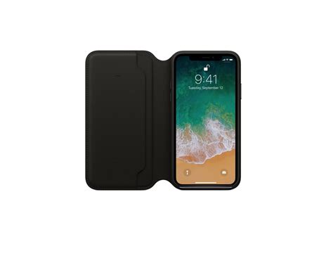 Apple Iphone X Leather Folio Case Gadget Flow