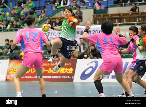 Aichi Japan 28th Dec 2013 Aya Yokoshima Hokkoku Bank Handball