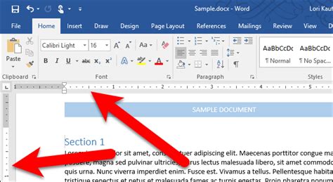 How To Show And Hide The Rulers In Microsoft Word