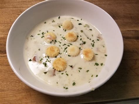 Low Fat Hearty New England Clam Chowder CookingHeartSmart