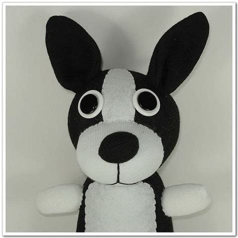 This product belongs to home , and you can find similar products at all categories , underwear & sleepwears , women's socks. Handmade Sock Boston Terrier Dog Stuffed Animal Doll Baby ...