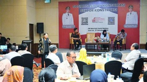 DPMPTSP Kota Medan Gelar Sosialisasi Perizinan Bidang Usaha Konstruksi