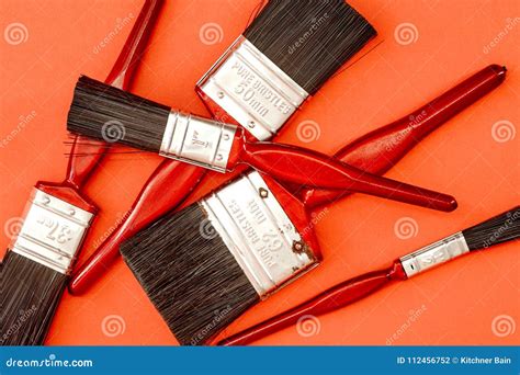 Paint Brush Stock Photo Image Of Handle Paintbrush 112456752