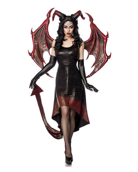 Dragon Lady Costume With Wings Cosplay Costume Horror