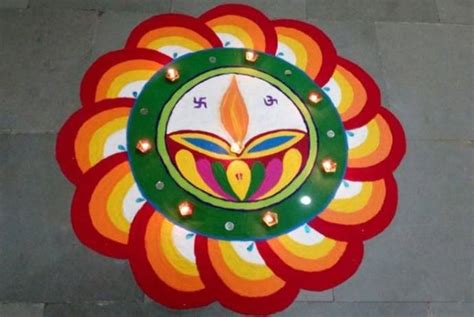 Practice these easy rangoli designs from the comfort of your homes. Free Handn Rangoli Designs - Easy Rangoli Designs For Diwali