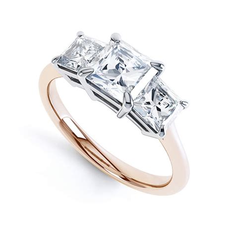 Selling a diamond ring is typically a major decision, and it comes with its own set of challenges. 3 Stone Princess Cut Diamond Engagement Ring
