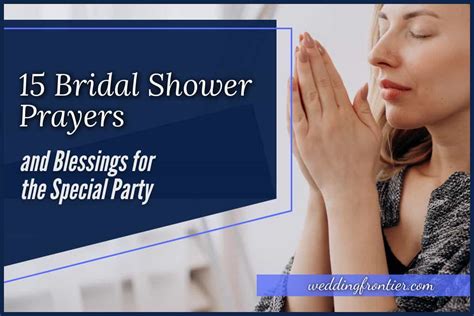 15 Bridal Shower Prayers And Blessings For The Special Party