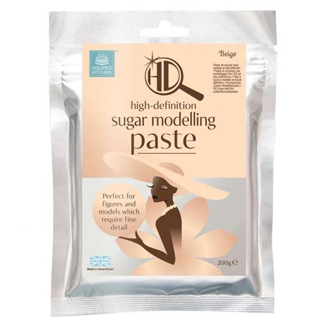Squires Kitchen 200g Beige Hd Sugar Modelling Paste From Only £367