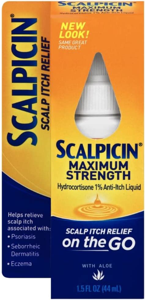 Scalpicin Maximum Strength Scalp Itch Relief 15 Ounce