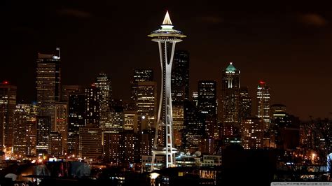 🔥 31 Seattle At Night Wallpaper Wallpapersafari