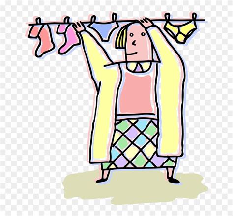Clothesline Vector At Collection Of Clothesline
